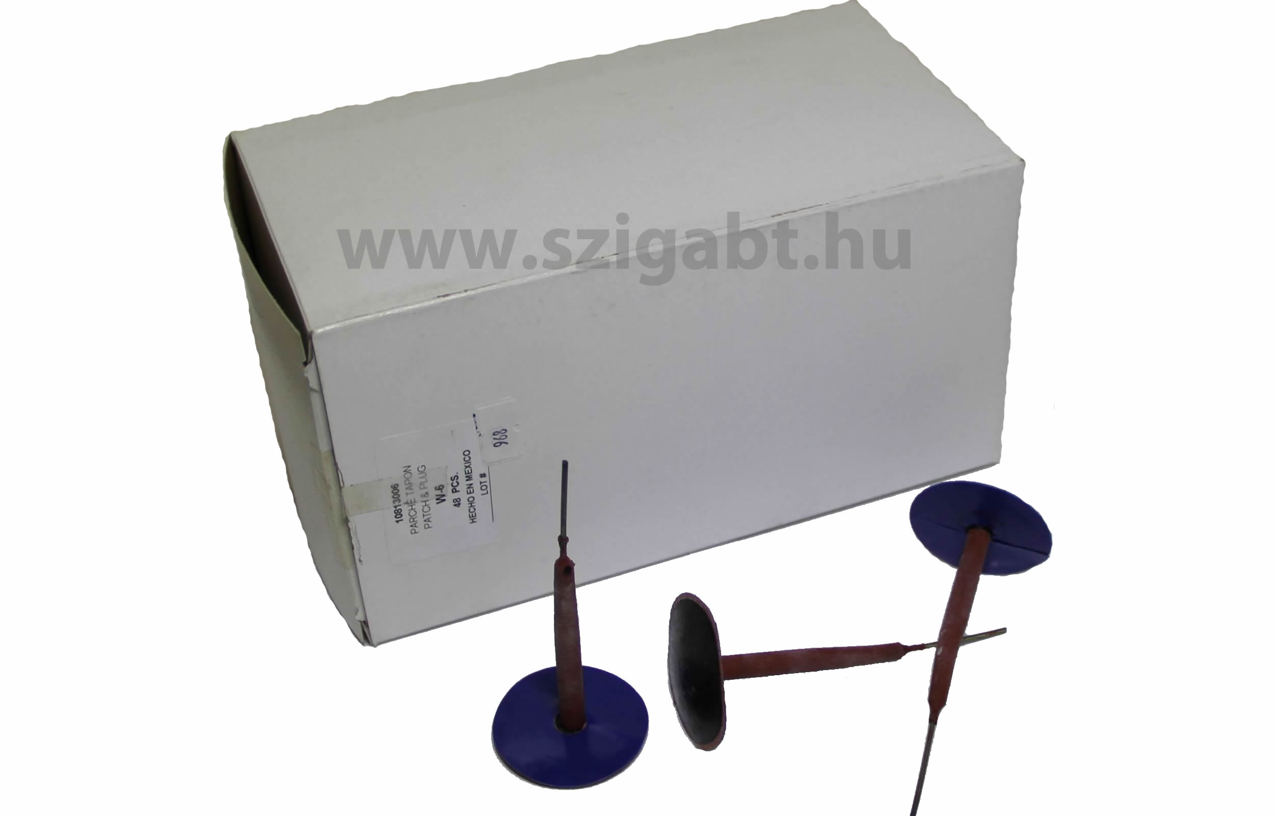 Dr&oacute;tos sz&aacute;r&uacute; gumijav&iacute;t&oacute; gomba 6mm-es