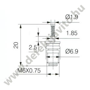 Kl&iacute;ma szelept� R134a TY01 J&aacute;rm� l&eacute;gkondicion&aacute;l&oacute; berendez&eacute;sekhez.
Rezisztencia: R-134a
Cikksz&aacute;m: TY01