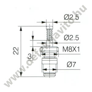 Kl&iacute;ma szelept� R134a TY03 J&aacute;rm� l&eacute;gkondicion&aacute;l&oacute; berendez&eacute;sekhez.
Rezisztencia: R-134a
Cikksz&aacute;m: TY03