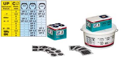 Univerz�lis jav�t� tapaszok UP3, UP4,5, UP6, UP8